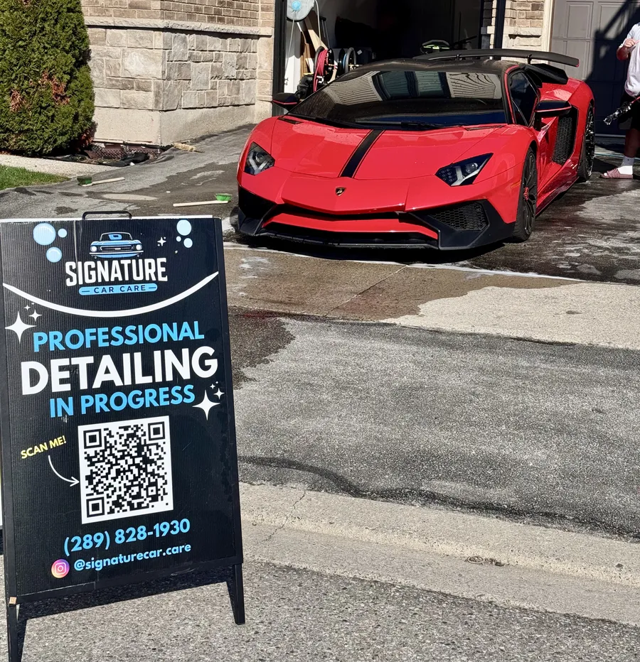 Signature Car Care detail work