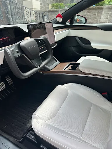 Manu Sharma's vehicle interior